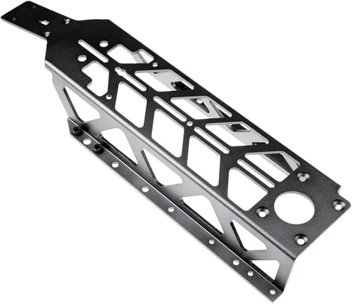 Vista 6 de Chasis principal de aleación Lightened fit 1/5 HPI ROVAN KM Baja RV KM 5B 5T 5SC (gris)