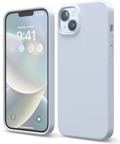 Vista 12 de elago Funda compatible con iPhone 14 Plus, de silicona líquida, funda protectora de cuerpo completo, a prueba de golpes, diseño delgado, forro