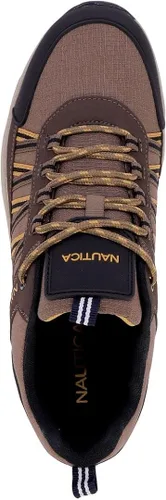 Vista 4 de Nautica Zapatos de trabajo de senderismo para hombre tenis de senderismo y caña baja para exteriores