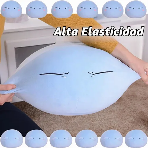 Vista 3 de Anime Slime Plushie Stuffed Doll Plush Pillows Plush Stuffed Doll Pillow Toys Gifts (Angry, 11in)