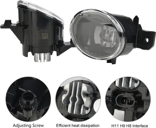 Vista 9 de Nueva Generación de Luces Antiniebla LED de Última Generación para Sentra Altima Rogue Maxima Murano Versa Pathfinder 2004 05 06 2007 2008 09 10 11