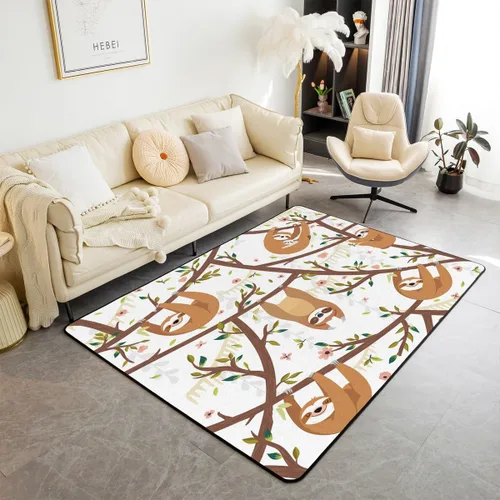 Vista 9 de Alfombra de yoga de 4 x 5 con mandala bohemia para sala de estar, dormitorio, espiritual zen, súper acogedora, alfombra decorativa para mujeres