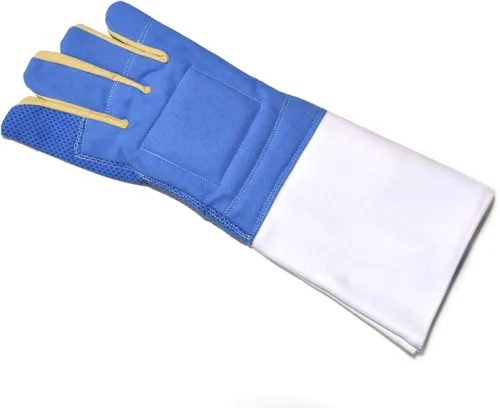 Vista 3 de LEONARK Guantes de esgrima para espada y sable de aluminio, guantes para práctica de cercas y combates - Equipo profesional de esgrima para esgrima
