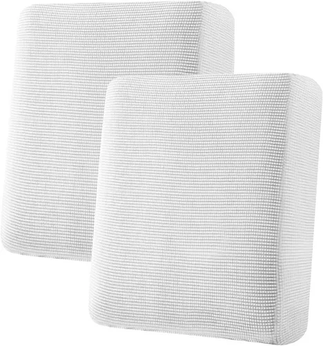 Vista 20 de ADPON Fundas de sofá modular, funda de cojín para sofá o sillón en forma de L, funda separada para sofá seccional izquierdo o derecho (1 diván, gris)