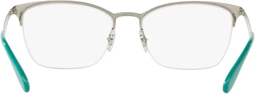 Vista 8 de Ray-Ban RX6345-2919 Eyeglasses SilverLight Green wDemo Lens 52mm