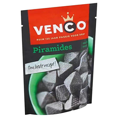 Vista 2 de Regaliz dulce Venco Pirámides suaves Peso total 8.82 onzas