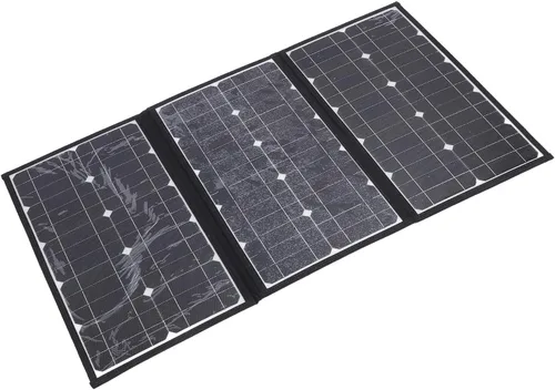 Vista 5 de Generic 200W Flexible Foldable Solar Panel Charger for RV Car Boat, Water Portable Solar Panel for Outdoor Activities