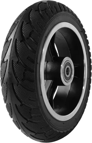 Vista 7 de 200x50 rueda de neumático sólido con ruedas de aleación de aluminio para scooter eléctrico, coche de equilibrio 8x2, rueda sólida a prueba