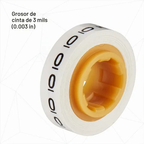 Vista 7 de 3M ScotchCode - Dispensador de cinta de marcador de alambre con cinta STD-0