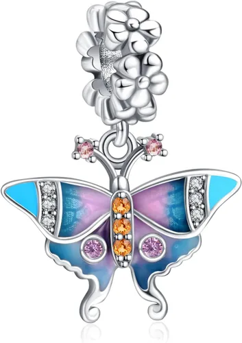 Vista 25 de Annmors S925 Sterling Silver Charms for Womens Pandora Moments Bracelets