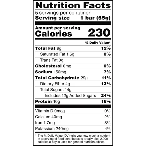 Vista 8 de RXBAR Barras de mantequilla de nuez y avena con proteína, snacks de proteína, mantequilla de arándano y anacardo (6 cajas, 30 barras)