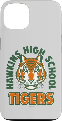 Vista 7 de Funda con logotipo de Stranger Things Hawkins High School Tigers para iPhone 16