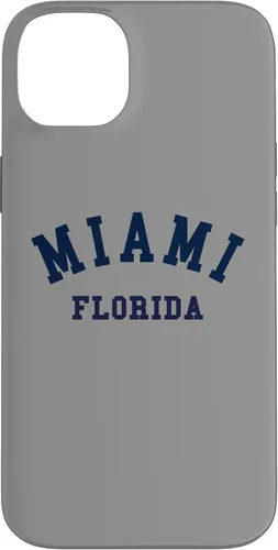 Vista 15 de Miami Florida USA State FL Varsity Style - Carcasa deportiva para iPhone 16