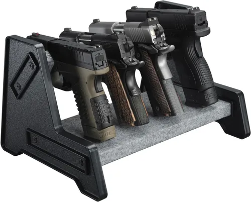 Vista 9 de Mind and Action - Soporte para pistola para caja fuerte, organizador de gabinete, accesorios para armas, regalos para hombres