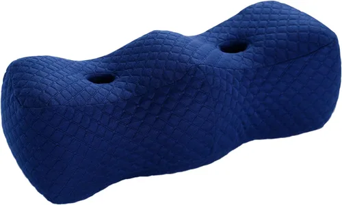 Vista 11 de Almohada para debajo de las piernas – Cojín de contorno, bloque de apoyo Cuña ortopédica de espuma viscoelástica, almohada de elevación ajustable