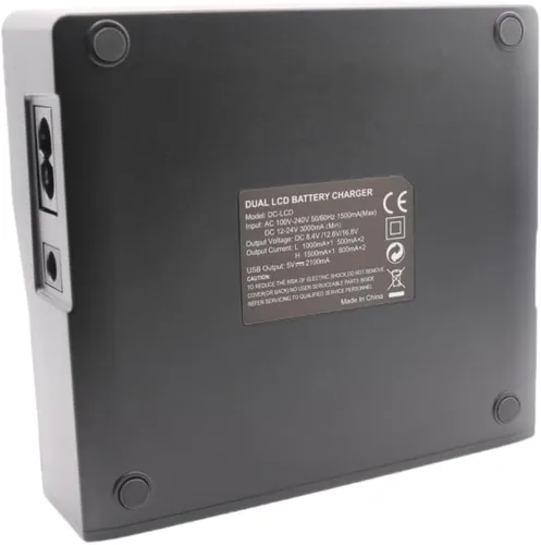 Vista 8 de Cargador de batería de red de pantalla LCD rápida para Canon LP-E4 LPE4 LP-E4N LP-E19 LPE19 como LC-E19 LC-E4 EOS 1D C EOS 1D X EOS 1D 1Ds Mark 3/4
