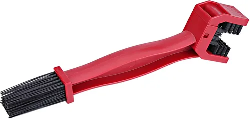 Vista 9 de Cepillo de limpieza de cadena para cadenas de motocicletas y bicicletas, diseño duradero de nailon y ABS, herramienta de limpieza ligera y eficiente
