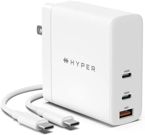 Vista 2 de Hyper Juice - Cargador USB-C PD 3.1 de 140 W - Solo EE. UU