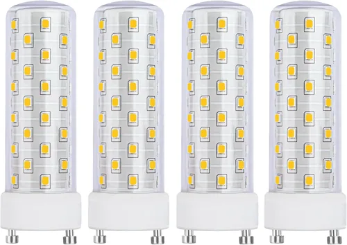 Vista 12 de GU24 Bombilla LED blanca neutra 4000K-4500K de alto brillo para ventilador de techo de baño, 13 W, 18 W, 23 W, T2, reemplazo de luz CFL en espiral