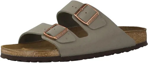 Vista 32 de Birkenstock Sandalias unisex Arizona con plantilla suave para adultos Lima activa