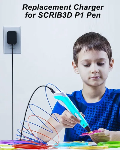 Vista 7 de Cargador de bolígrafo SCRIB3D compatible con bolígrafo de impresión 3D SCRIB3D P1 con pantalla, bolígrafo de impresión 3D avanzado, bolígrafo 3D