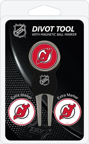 Vista 6 de Team Golf NHL Adult-Unisex Divot Tool Pack with 3 Golf Ball Markers