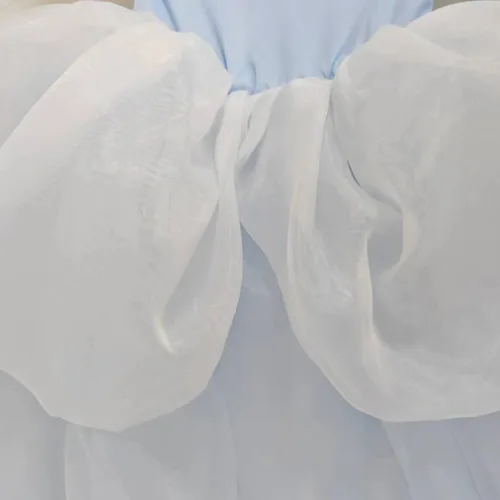 Vista 5 de Disfraz de princesa de Cenicienta para niñas, vestido de baile para fiesta de Halloween, cosplay, 2-13T