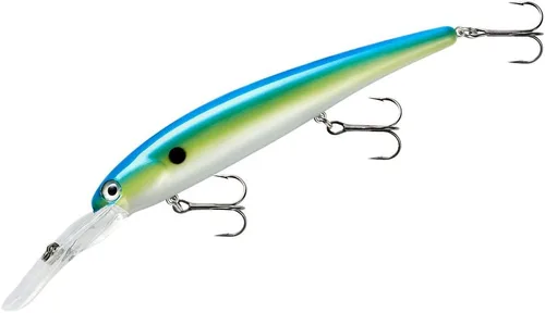 Vista 24 de Bandit Lures 4 3/4-Inch Slender Minnow Jerkbait Trolls Up to 27 Feet Deep, Universal Color Patterns, 1 Piece