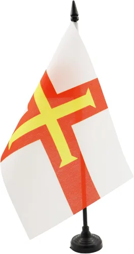 Vista 76 de AZ FLAG Aland Table Flag 4x6 in 100D Polyester Plastic Base Indoor use Finnish 15x10 cm desk flag stitched finish with reinforced edges with