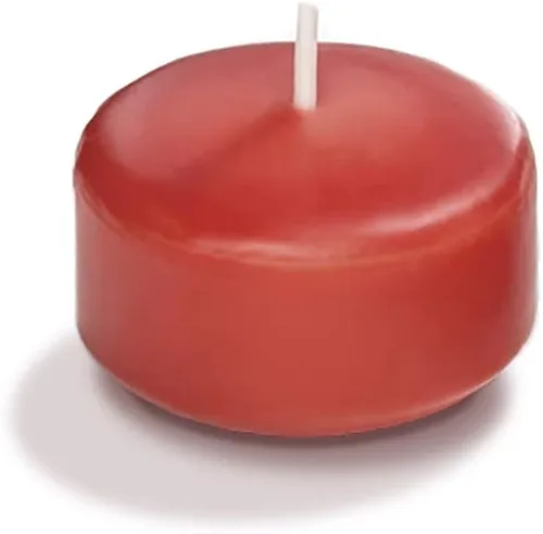 Vista 19 de yummi Caja de 120 velas flotantes marfil de 1.75