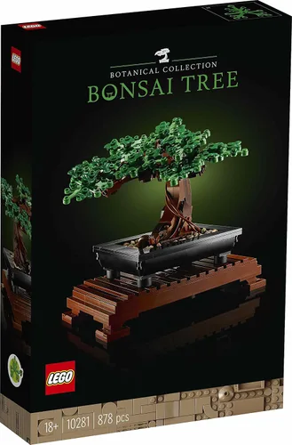 Vista 2 de Lego - Juego de 2: árbol bonsái 10281 y ramo de flores silvestres 10313