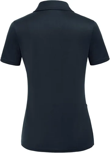 Vista 3 de Camisetas deportivas de manga corta con cremallera y bolsillo lateral para mujer