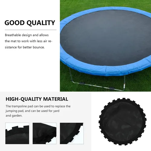 Vista 4 de Matress Circle Colchón Trampolín Rebote Piezas de repuesto Mat: Trampolín Mat Malla Salto Cojín 32 pulgadas Accesorios Accesorios
