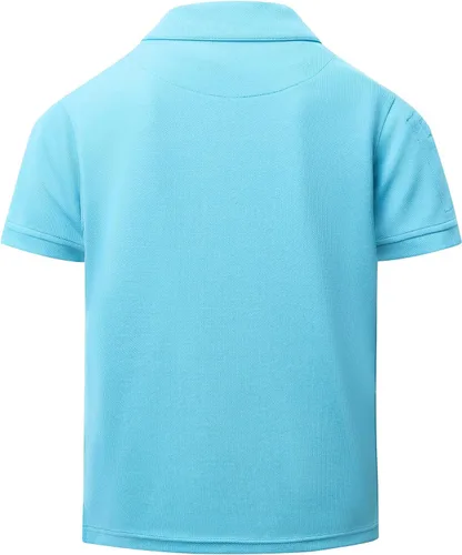 Vista 3 de GEEK LIGHTING Camisa polo de manga corta para niños, uniformes escolares, camiseta para niños y adolescentes de 6 a 16 años