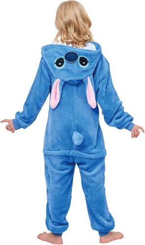 Vista 5 de Pijama unisex de animal para niños, disfraz de cosplay para niñas y niños