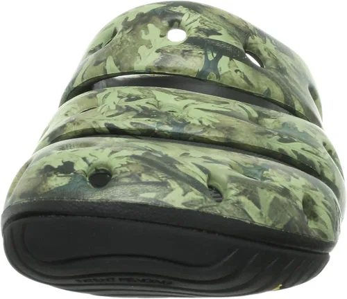 Vista 6 de KEEN Yogui Arts - Pantuflas para hombre, verde (camo green)