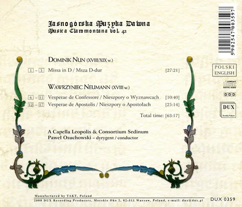 Vista 2 de Música Claromontana 24