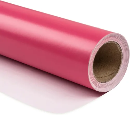 Vista 17 de RUSPEPA Papel de regalo negro de color sólido, mini rollo, para bodas, cumpleaños, fiestas, felicitaciones y vacaciones, 17 pulgadas x 32.8 pies
