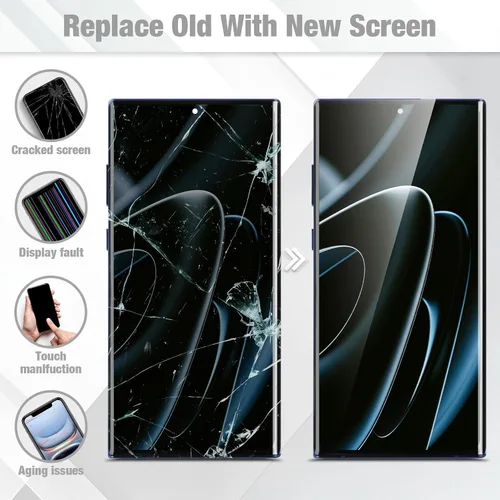 Vista 5 de OLED para Samsung Galaxy Note 10 Plus Reemplazo de pantalla para Samsung Note 10+ Pantalla LCD SM-N975 SM-N976 Kit de reparación de montaje