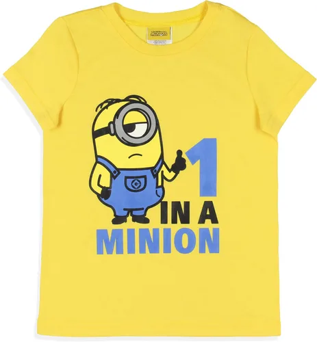 Vista 2 de INTIMO Despicable Me - Conjunto de pijama de Minions de película 1 en un Minion para niña