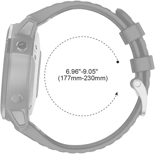 Vista 9 de NotoCity Compatible con Fenix 6 Pro Band 0.866 in Easy Fit para Fenix 5/Fenix 5 Plus/Fenix 6/Fenix 6 Pro/Forerunner 935/Forerunner 945/Approach 2P3