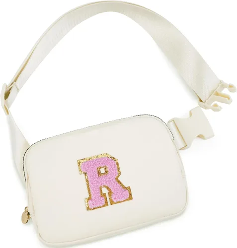 Vista 131 de Bolsa de cinturón para niñas y mujeres, bolsas cruzadas, riñonera, riñonera personalizada, Negro, Small