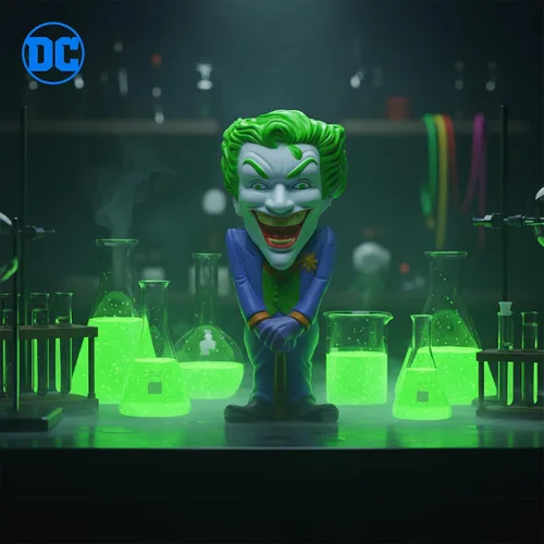 Vista 6 de Joker DC Joker Figura Anti Estrés, 5.5 in (SD Distributions sdtwrn89192)