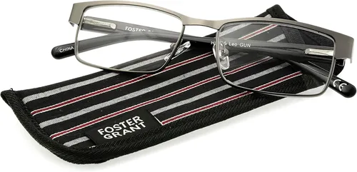 Vista 5 de Foster Grant Gafas de lectura Leo Square para hombre