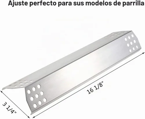 Vista 2 de Criditpid Piezas de repuesto para parrilla Kitchenaid 720-0745B 740-0780 720-0745 720-0733A 720-0745A 720-0733, quemador de parrilla quemador