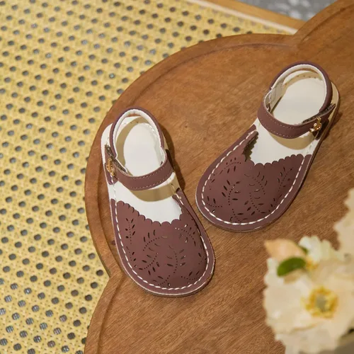 Vista 89 de THEE BRON Sandalias cómodas para niñas, zapatos para niños, sandalias rellenas