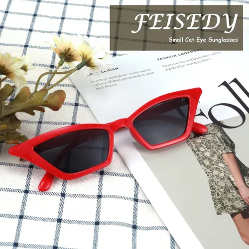 Vista 4 de FEISEDY Gafas de sol polarizadas de gran tamaño, ajuste sobre lentes de sol de moda, protección UV400, B2922, 65mm