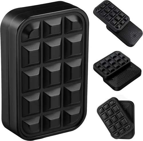 Vista 9 de Juguete giratorio 3 en 1 para adultos, deslizador de metal, con clicker, magnético para hombres adultos, juguete de escritorio de oficina, alivio