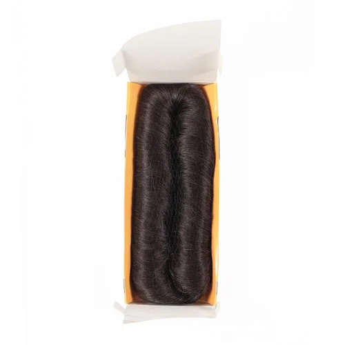 Vista 2 de 28 piezas de cabello humano corto con cierre superior, extensiones de cabello virgen brasileño lacio para mujeres negras (#4)