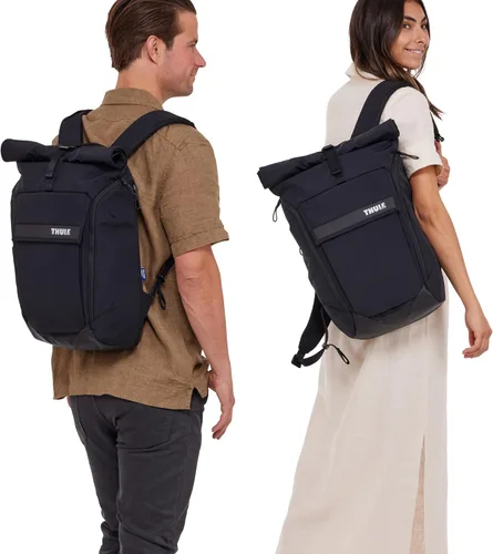 Vista 10 de Thule Paramount - Mochila de 24 litros con funda acolchada para laptop, se Negro